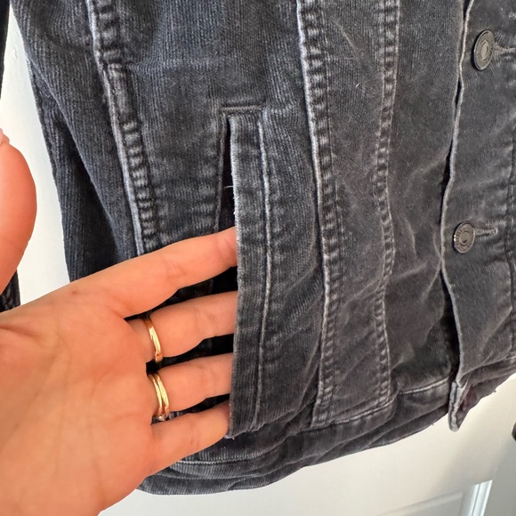 Jack & Jones Charcoal Corduroy Jacket - Picture 3 of 8